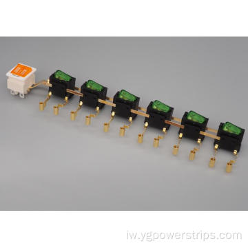מתג אינטגרלי כפול-קוטב כפול YSR-821R-6H